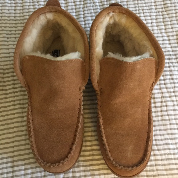 lands end mens slippers